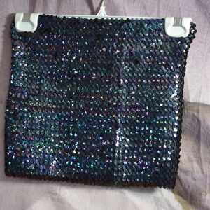 Tube Top Multi Coloured Sequins One size fits all